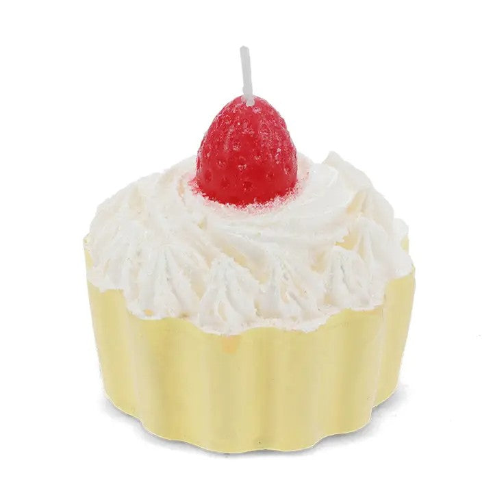 Sweet Treat Candle - Strawberry Cupcake