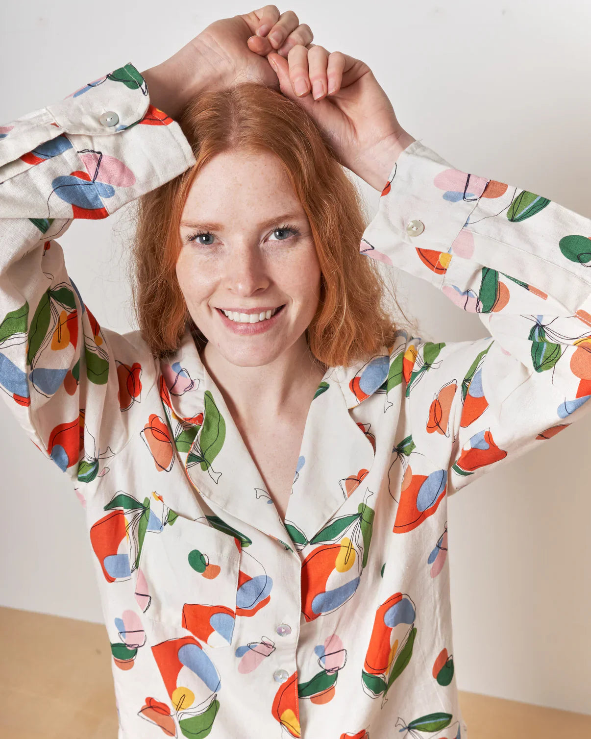 Orange Harvest Long Sleeve Shirt by Periodical