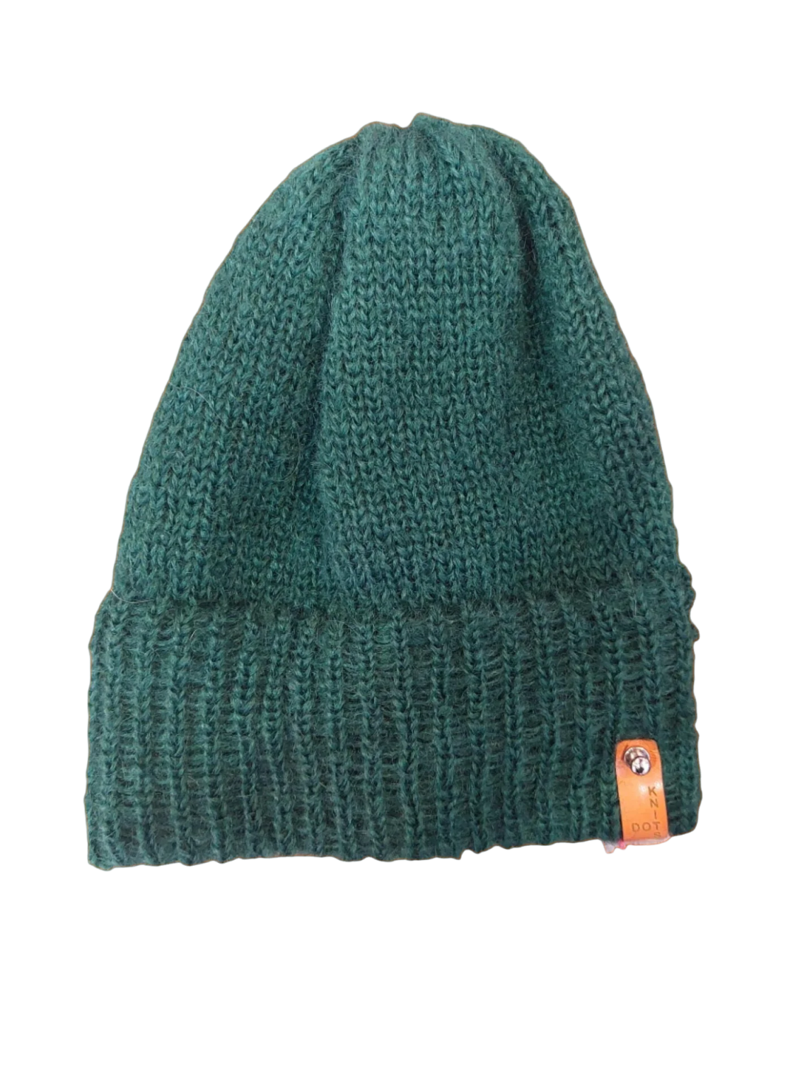 Mohair Hat - Green by DotKnits