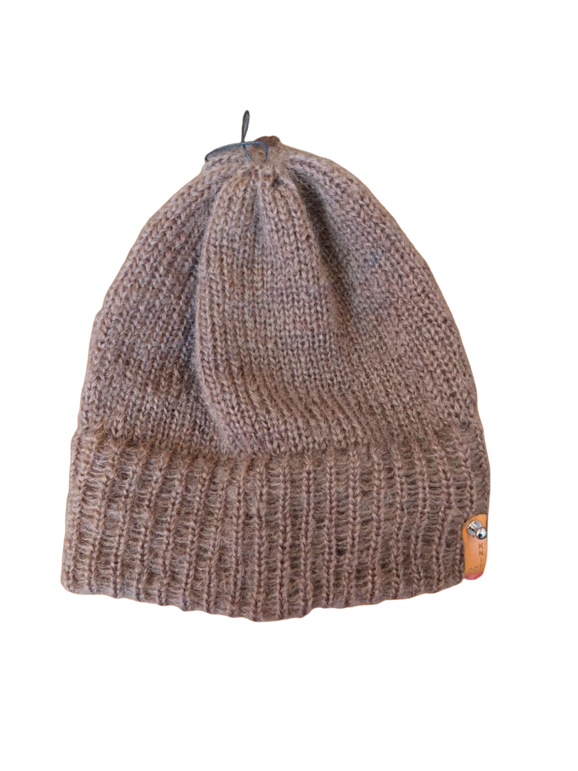 Mohair Hat - Brown by DotKnits