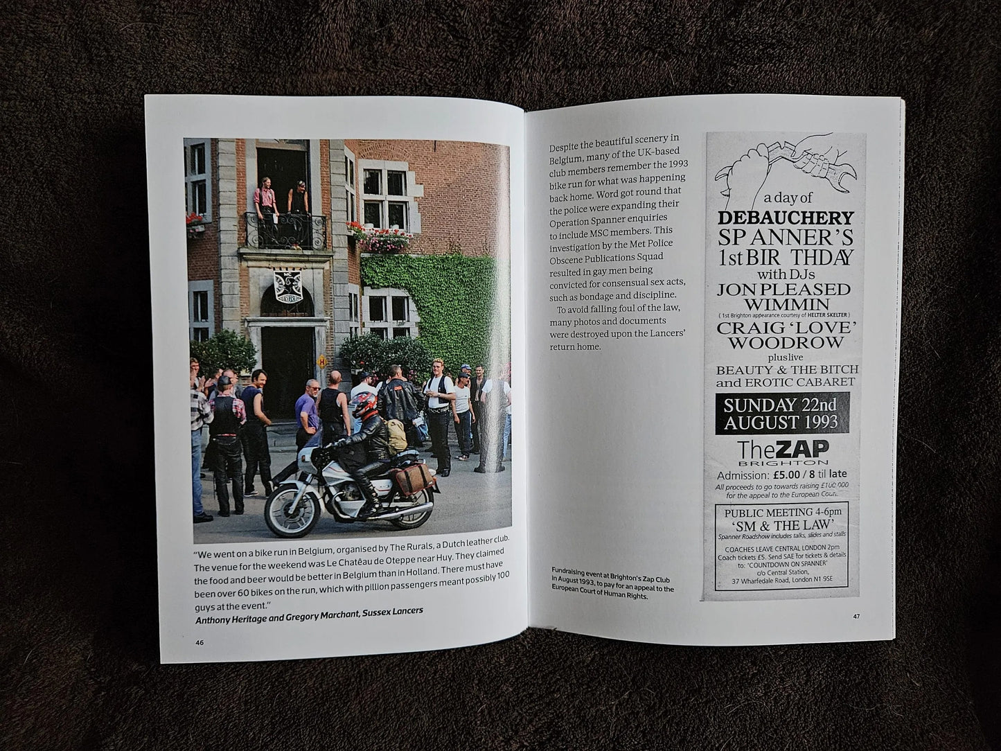 The Sussex Lancers: Tailor-Made Leather Lovers By Alf Le Flohic