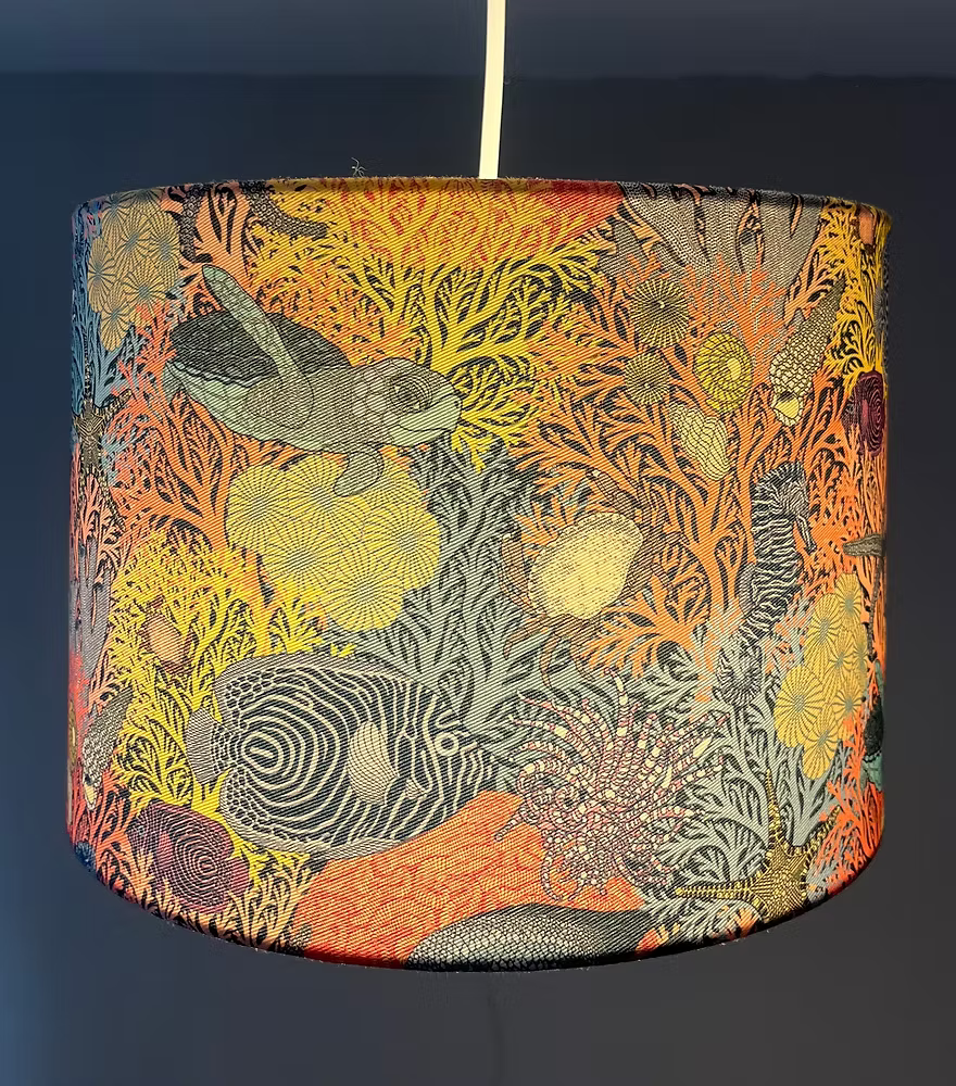 Underwater Love Lampshade Coral by Ulrika Jarl