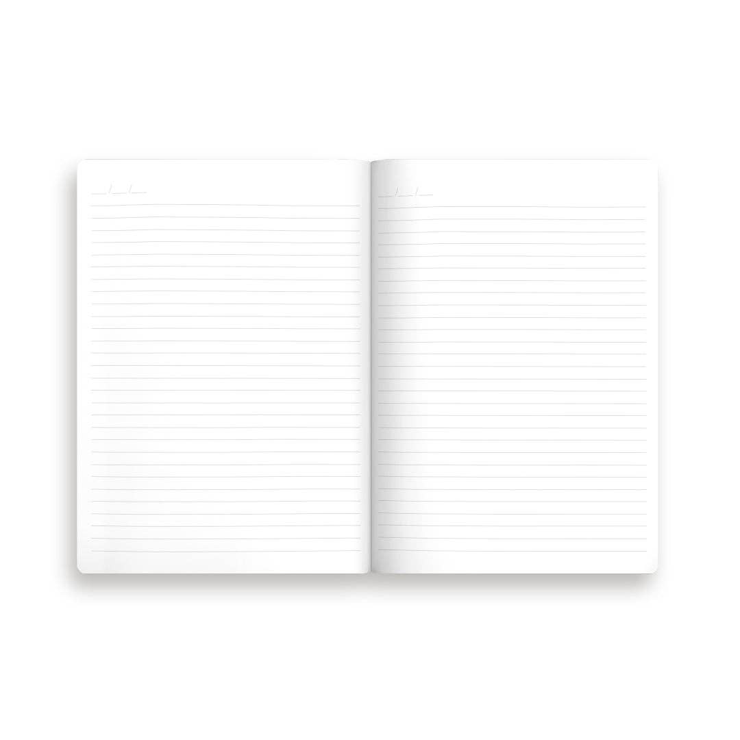 Design No.8 Wiggly Abstract Exercise Book By Oh Deer