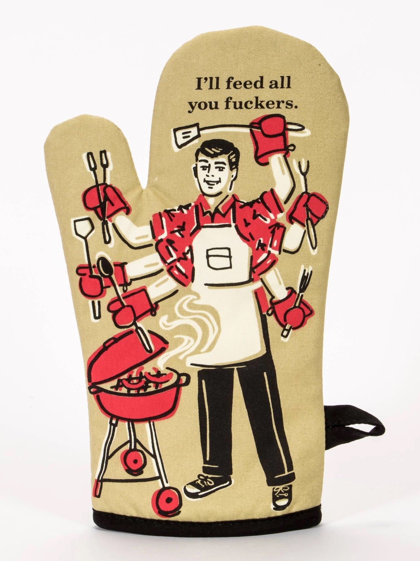 Feed All You Fuckers Oven Mitt by Incognito
