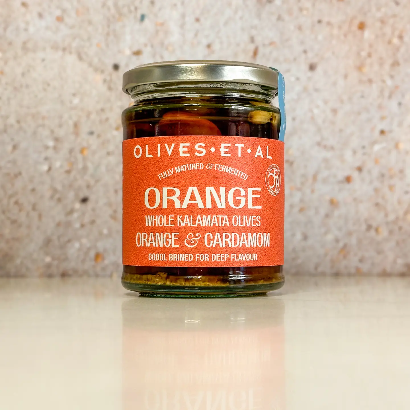 Orange & Cardamom Whole Kalamata Olives - Olives Et Al