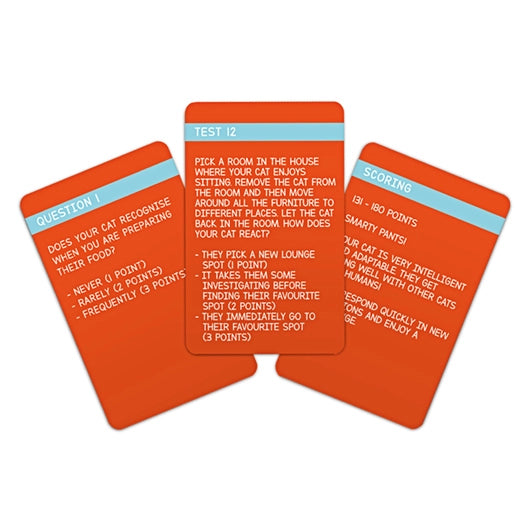 Cat Iq Test card game by Gift Republic