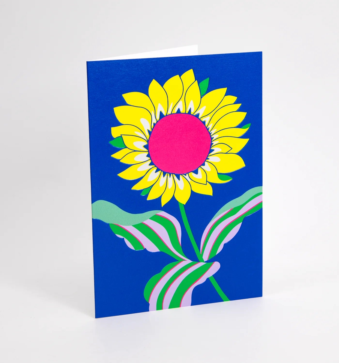 Solros Floral Greeting Card by Hanna Werning