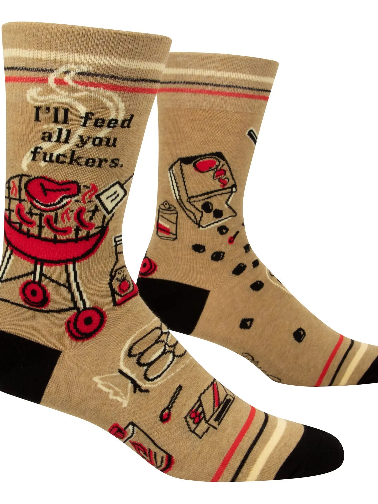 Feed You Fuckers Men's Socks by Incognito