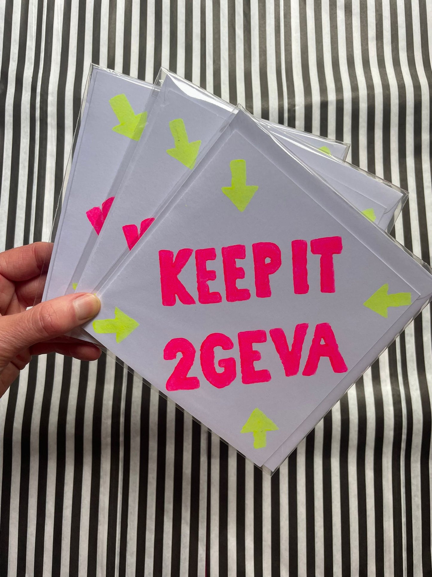 Print Keep it 2GEVA by Your Mum