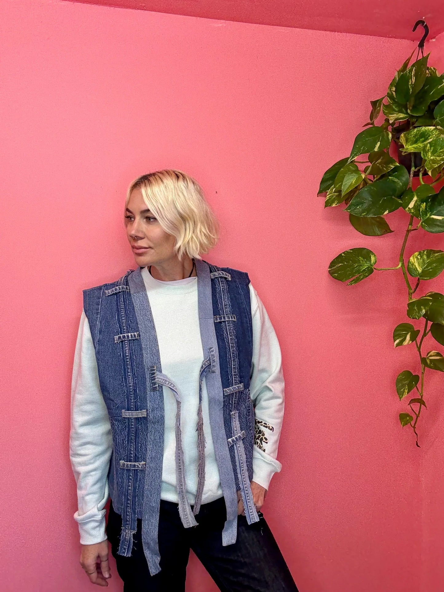 Skedaddle Denim Vest By ByByrd