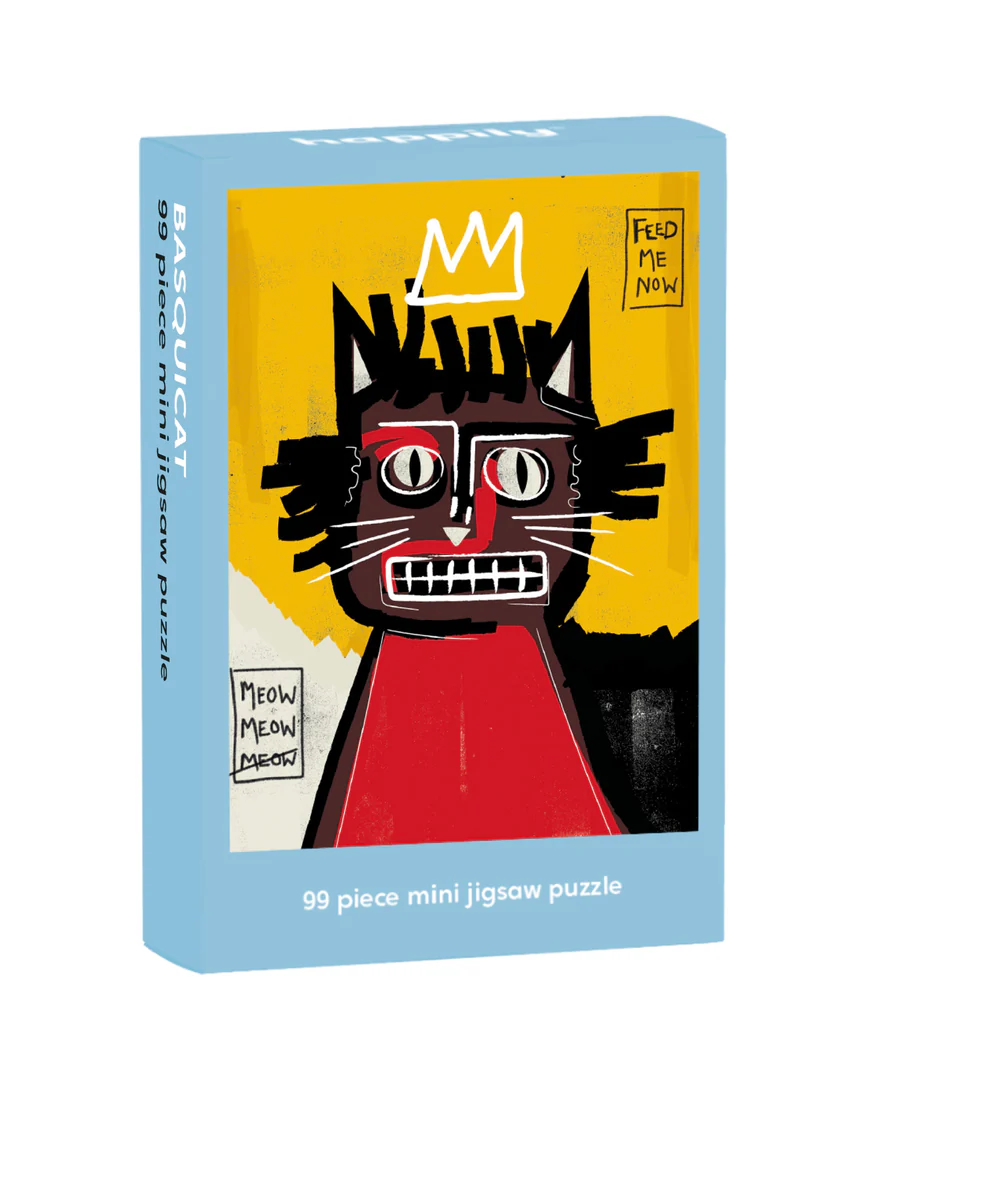 Basquicat - 99 Piece Mini Jigsaw Puzzle by Happily