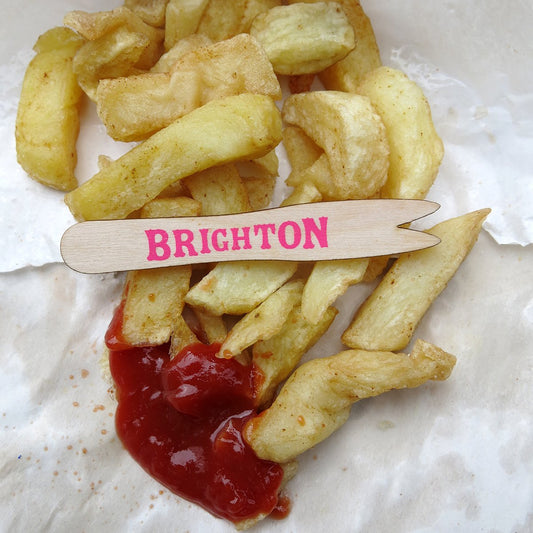 Chip Fork Fridge Magnet by Garudio