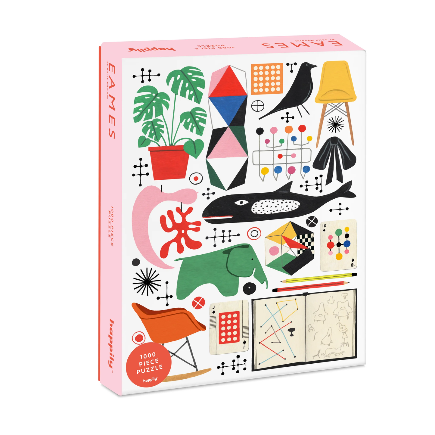 Eames - 1,000 Piece Jigsaw Puzzle by Happily