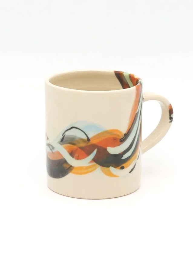 Flow Ceramic Cup by Joely Clinkard