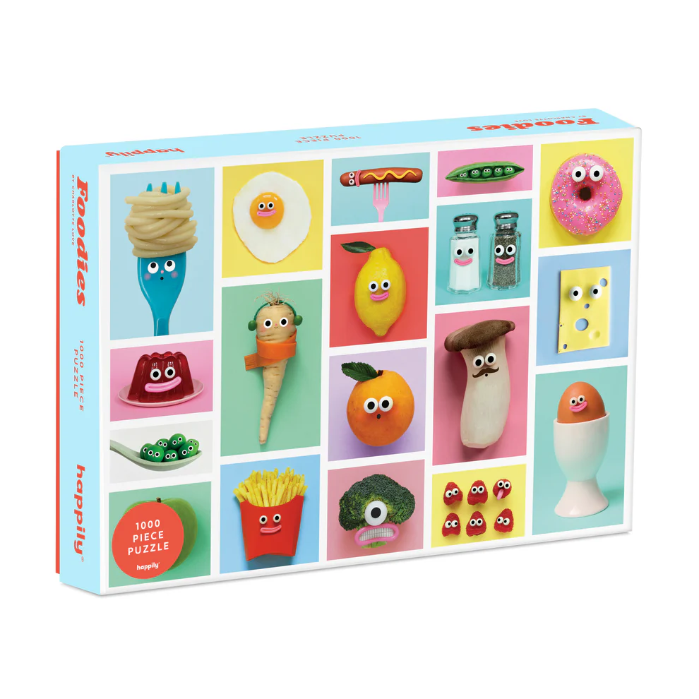 Foodies - 1,000 Piece Jigsaw Puzzle by Happily