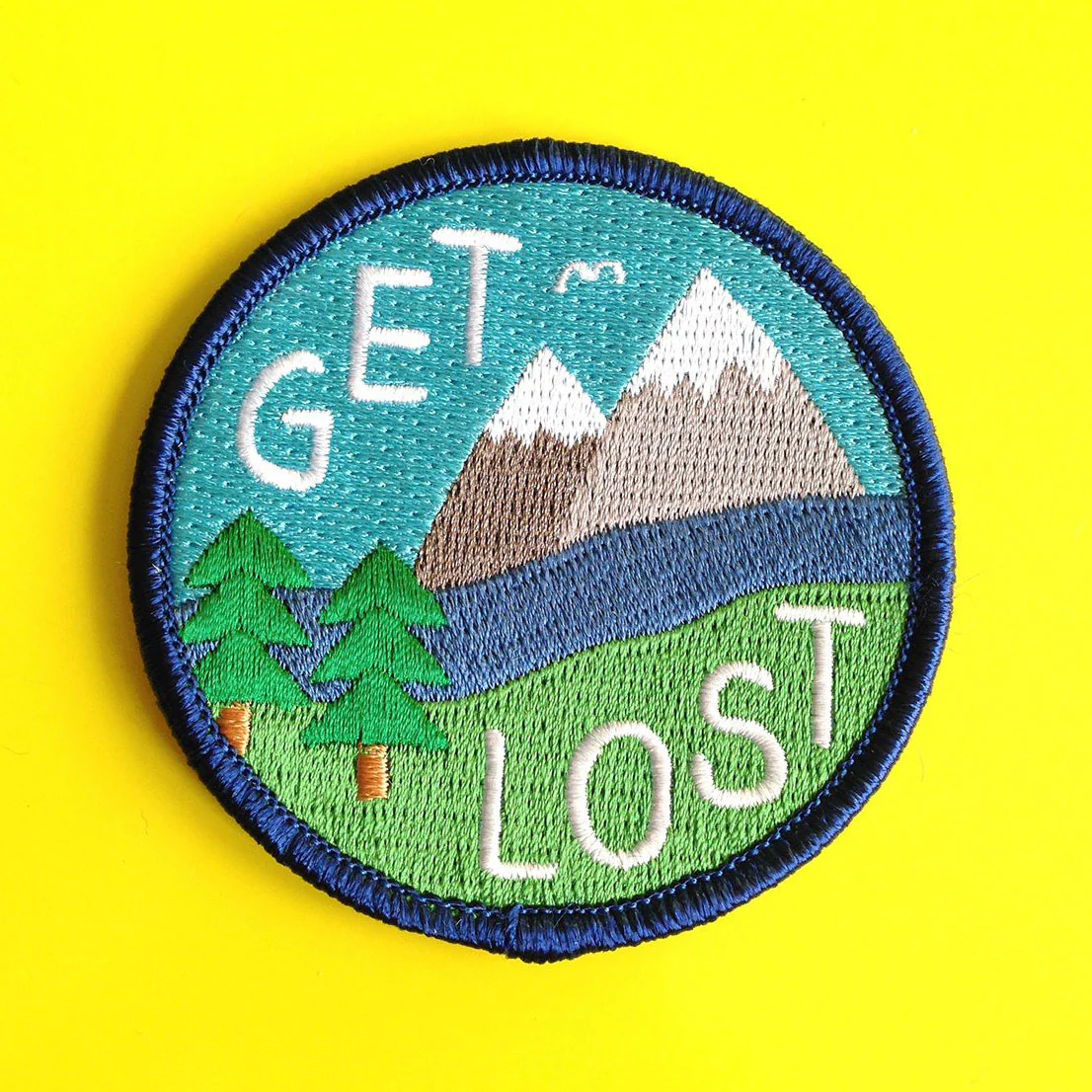 Get Lost Iron On Patch by Hello Dodo