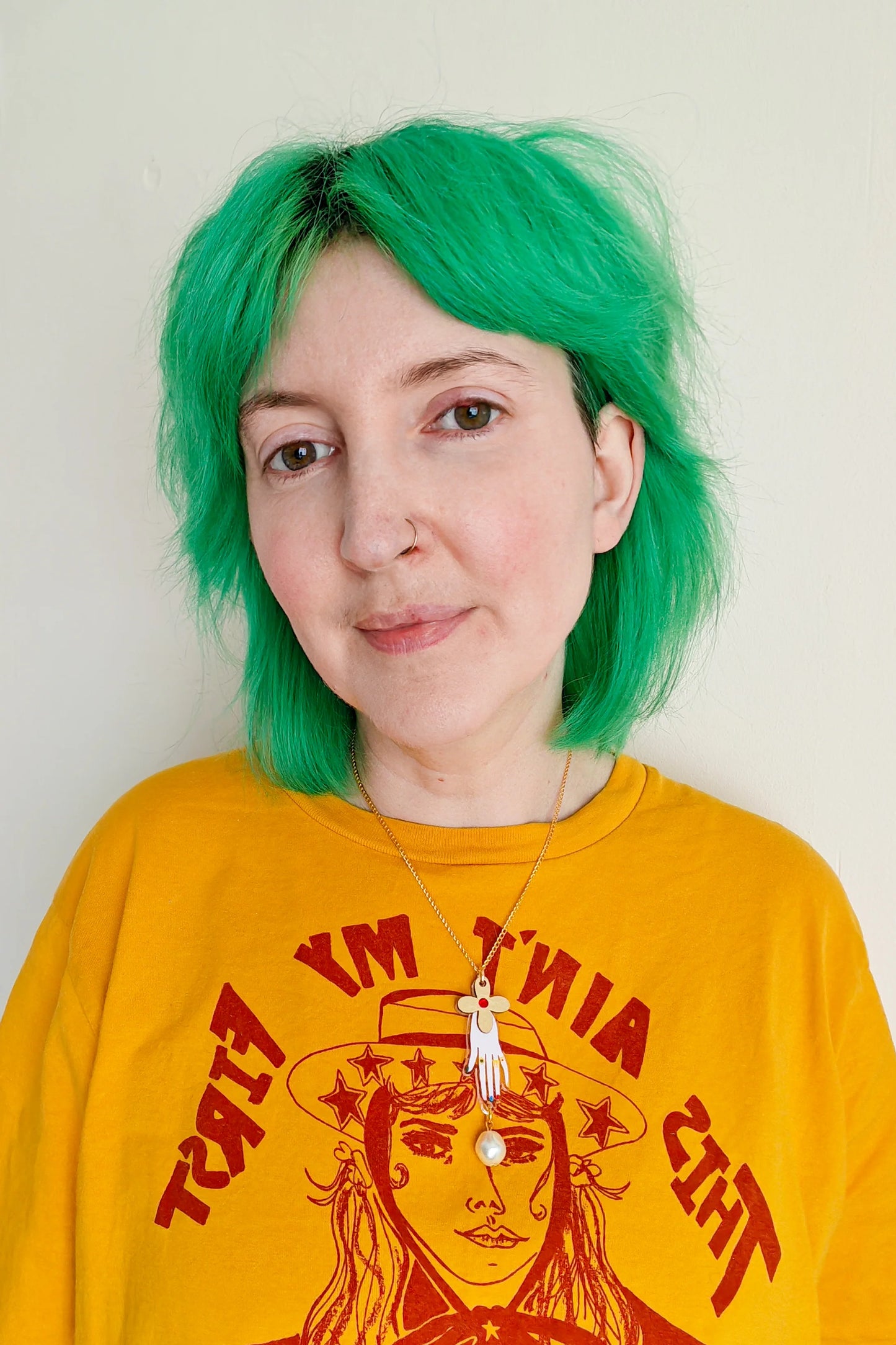 Tudor Hand Pendant by Misfit Makes