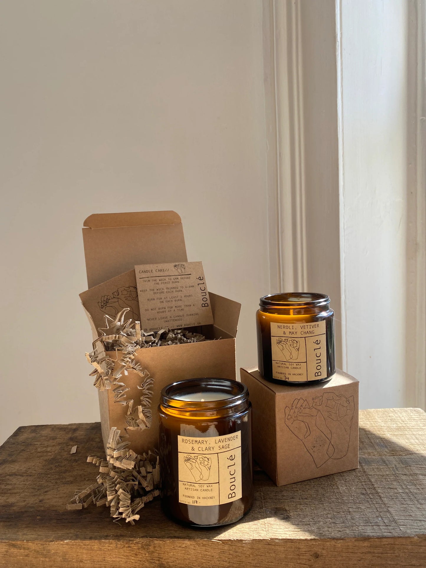 Palmarosa, Bergamot & Seville Orange Candle by Bouclé