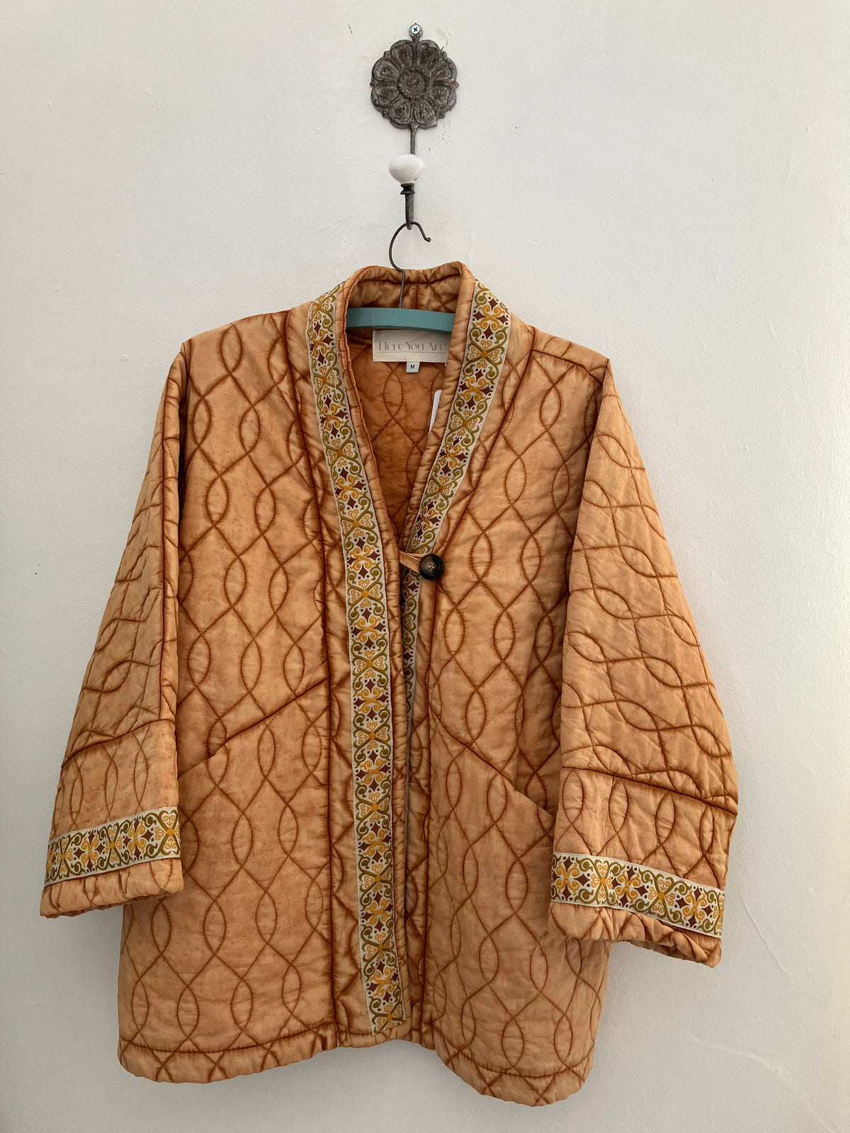 Rusty Quilt Jacket By Here You Are