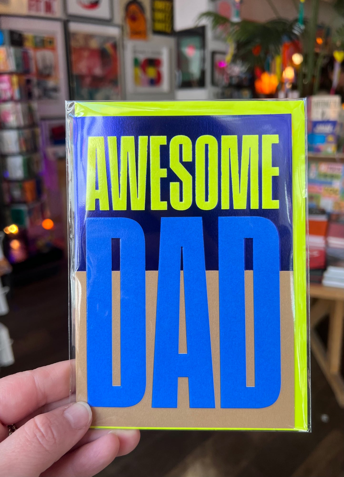 Awesome Dad Father's Day Greetings Card