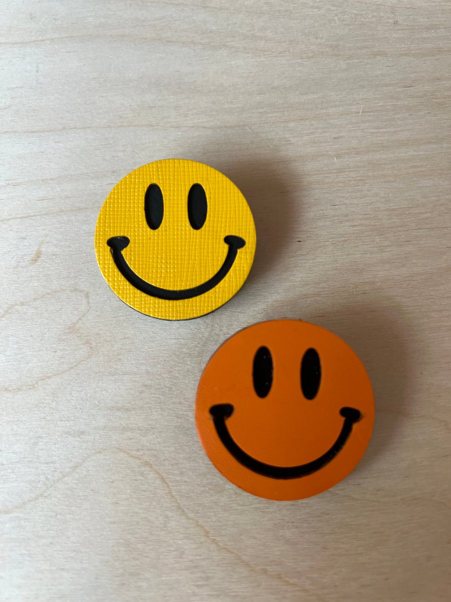 Smiley Brooch By Luna Design