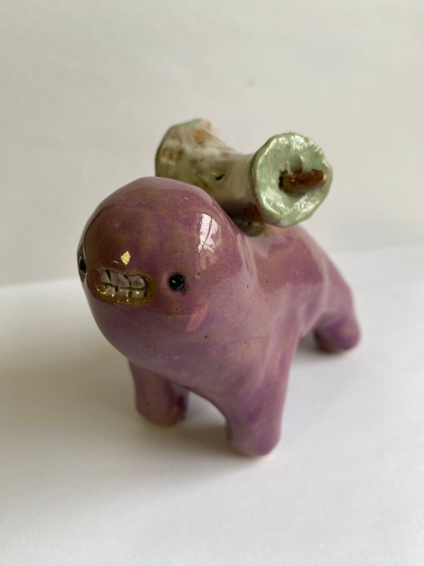 Ceramic Apple Teethie by Rebecca Edelmann ceramics