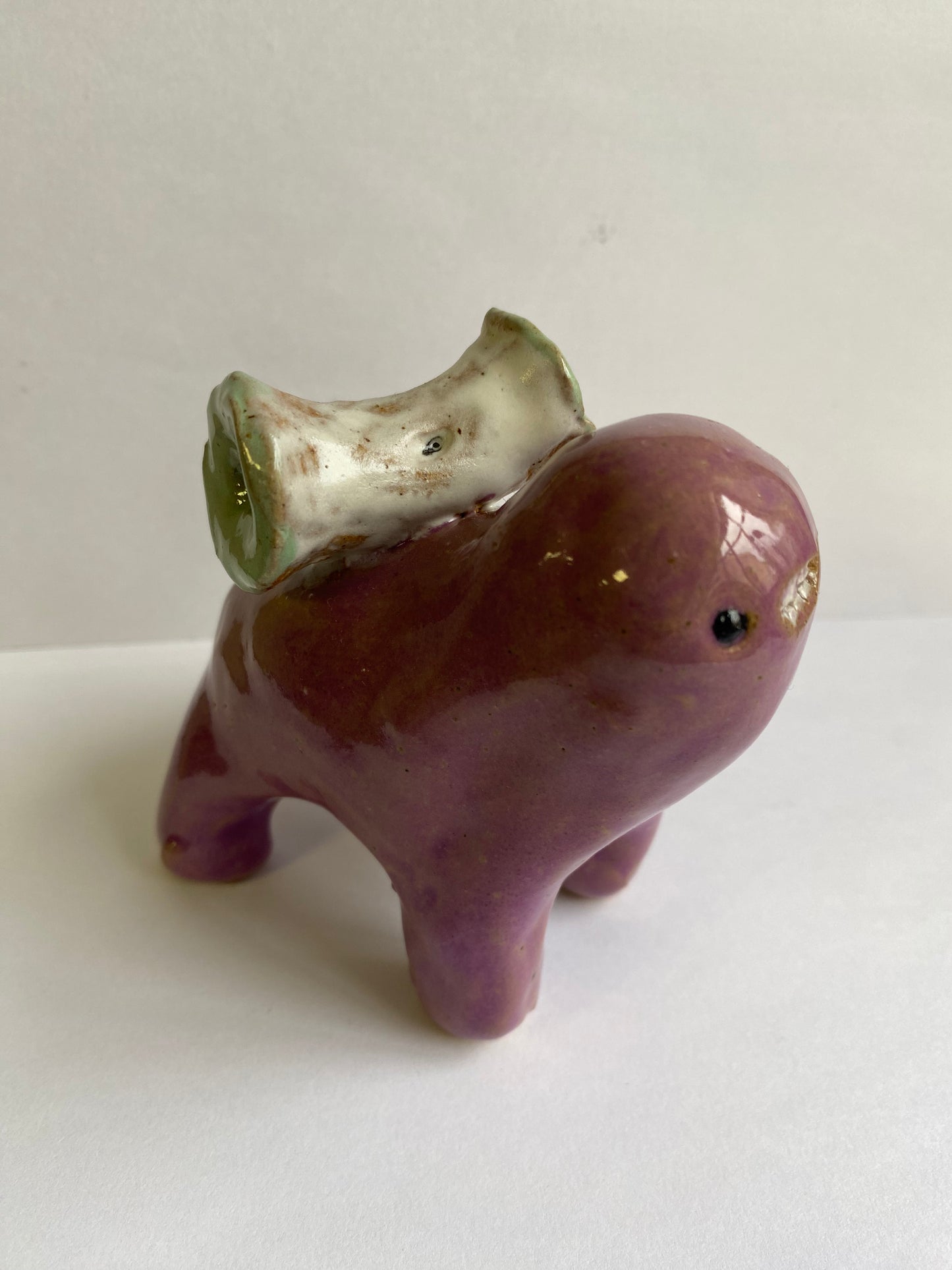 Ceramic Apple Teethie by Rebecca Edelmann ceramics