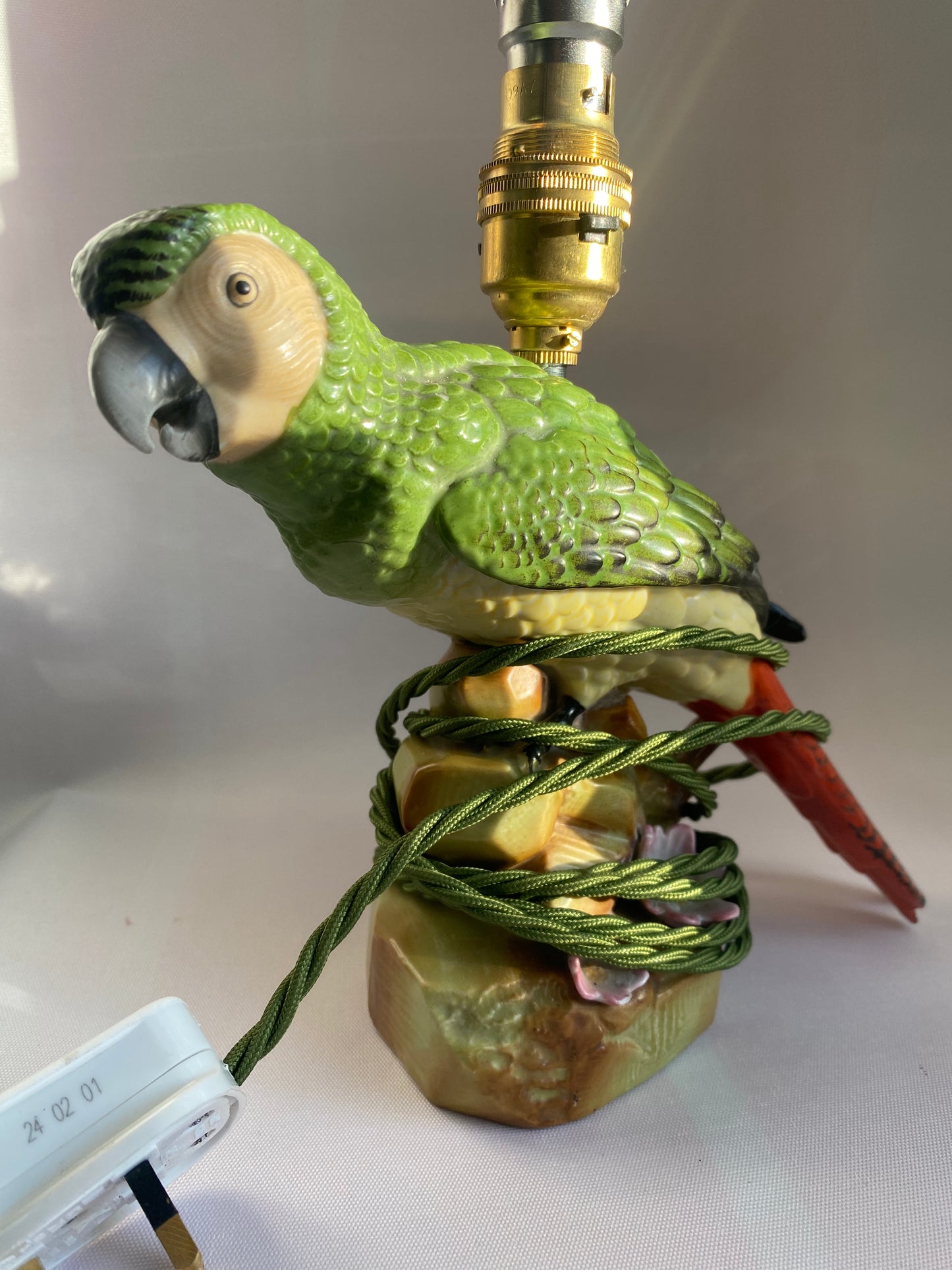 Vintage Parrot Lamp by Lost & Foundry