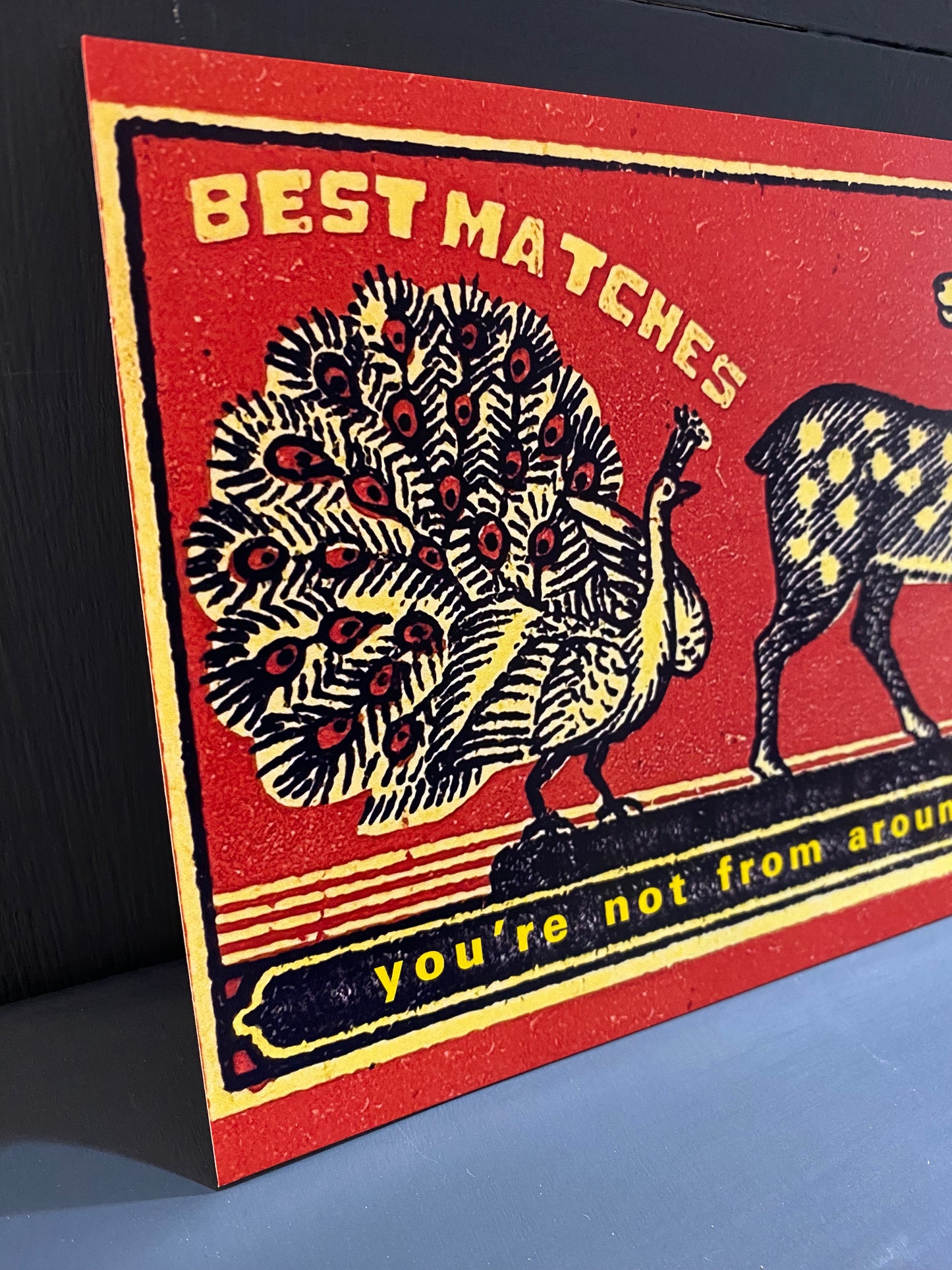Best Matches - Art Print - A5 by Stanley Road