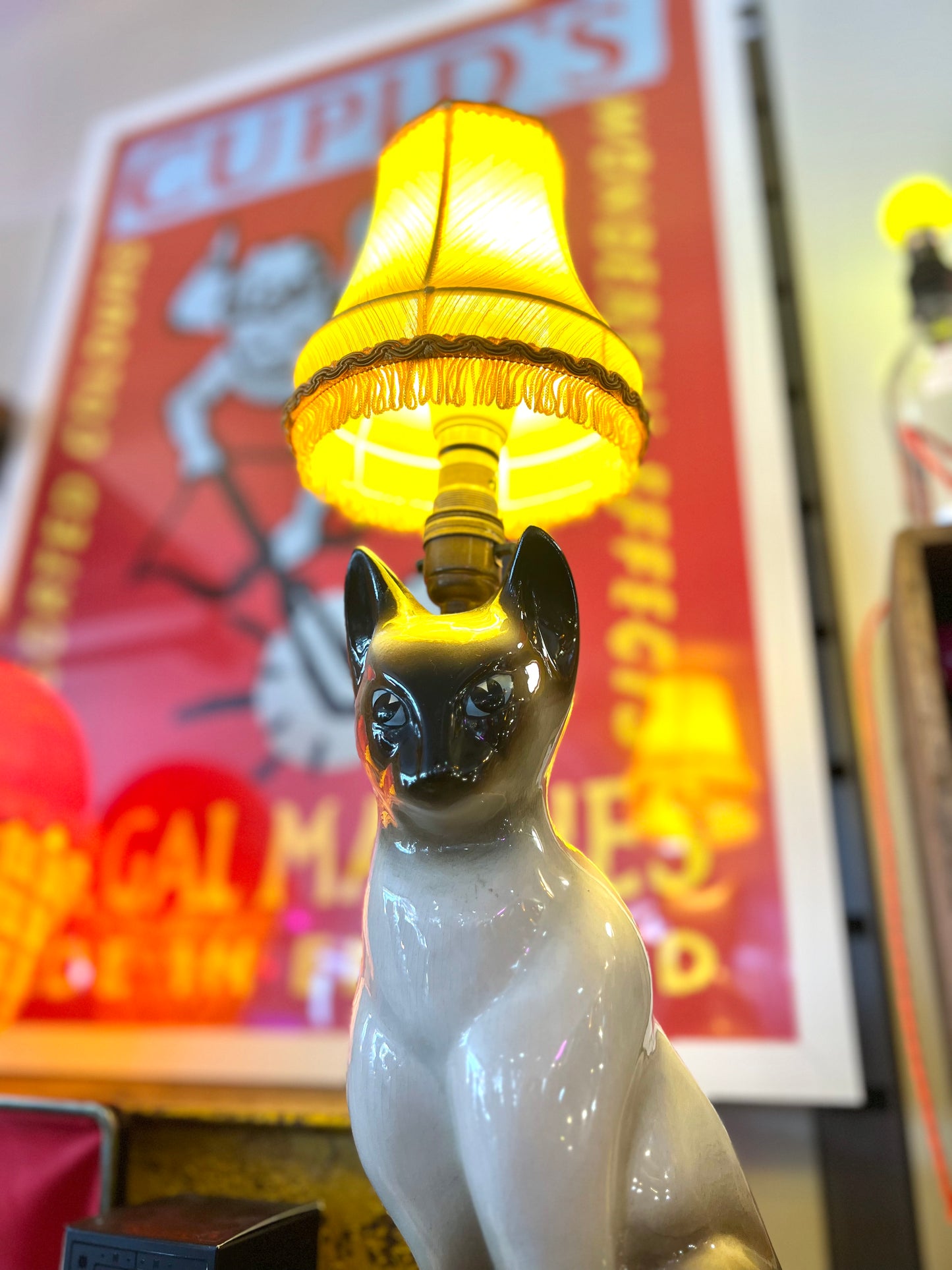 Cat Lamp by Lost & Foundry
