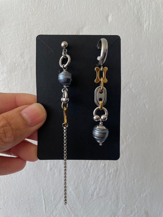 Earrings Stainless steel by Eloy Santos