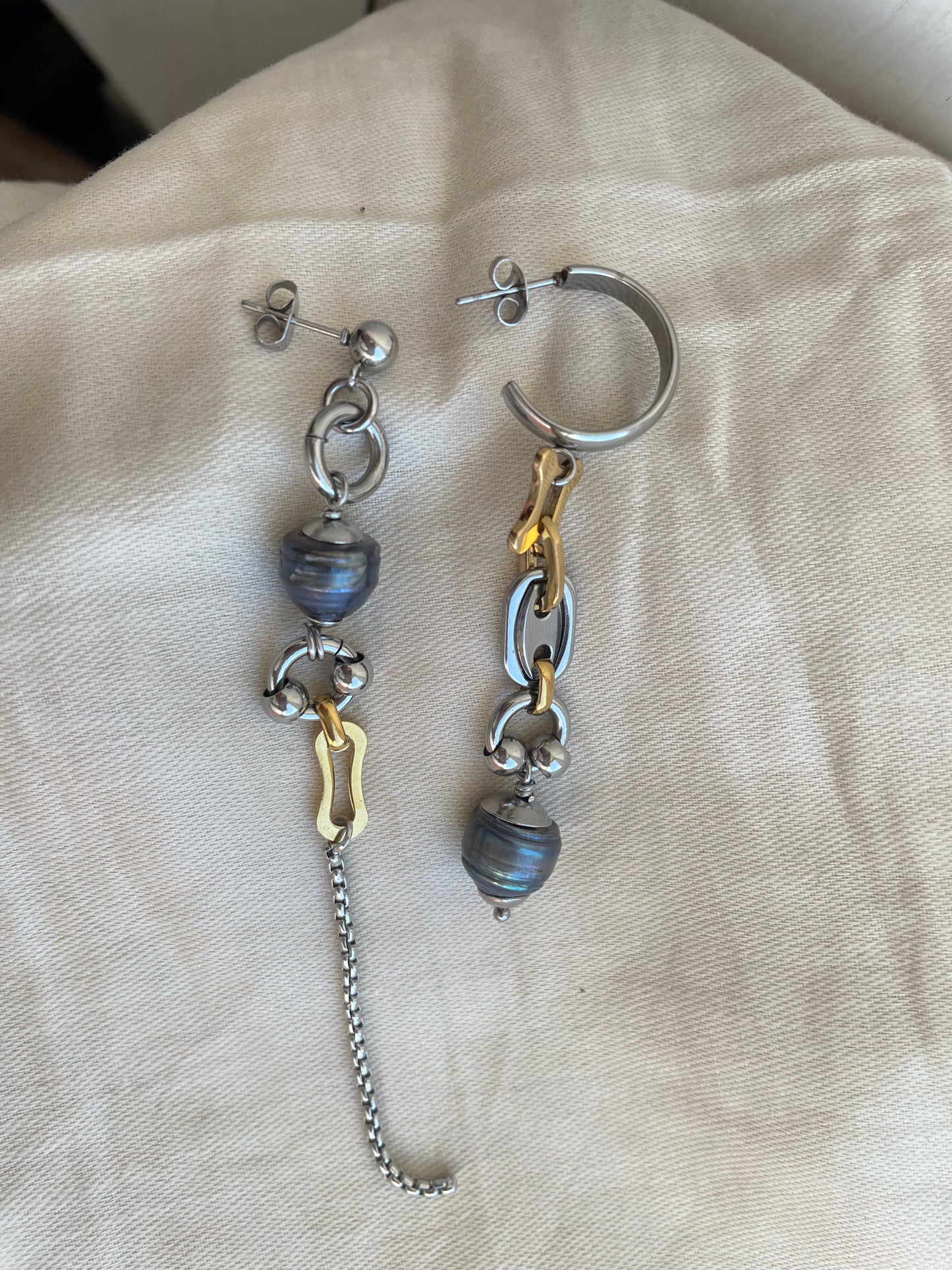 Earrings Stainless steel by Eloy Santos