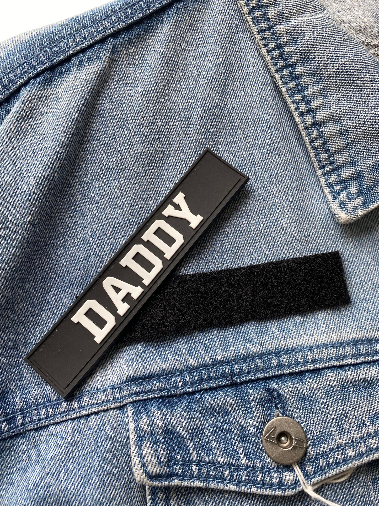 Daddy Velcro Embroidered Patch by Stanley Road