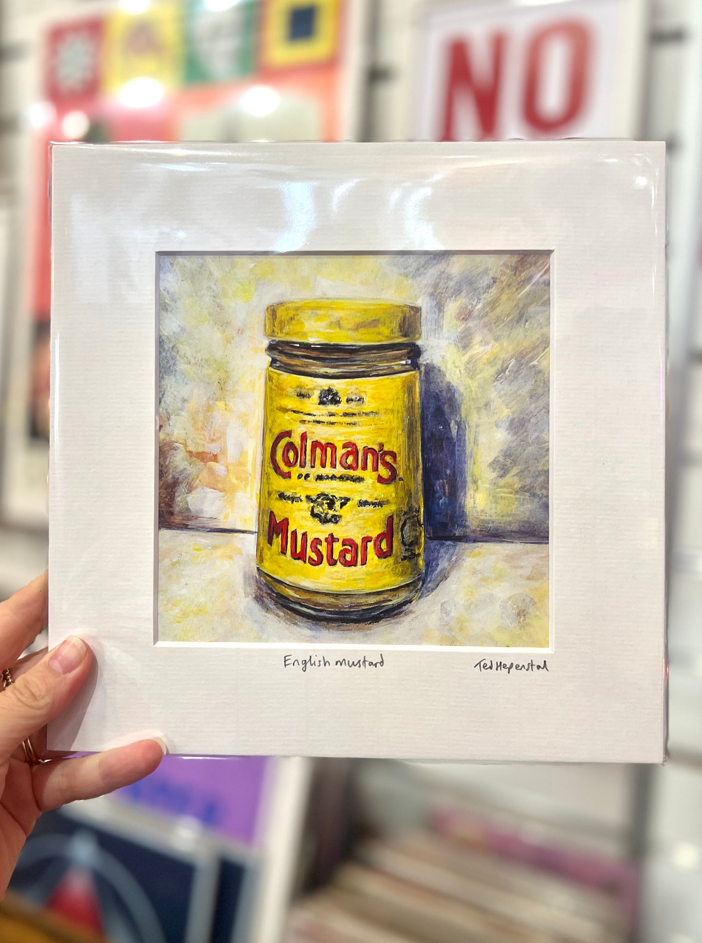 Colman's English mustard Print By Ted Hepenstal
