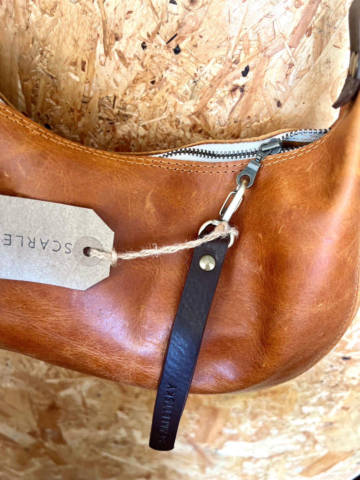 Leather Sling Bag By Scarlett Sky