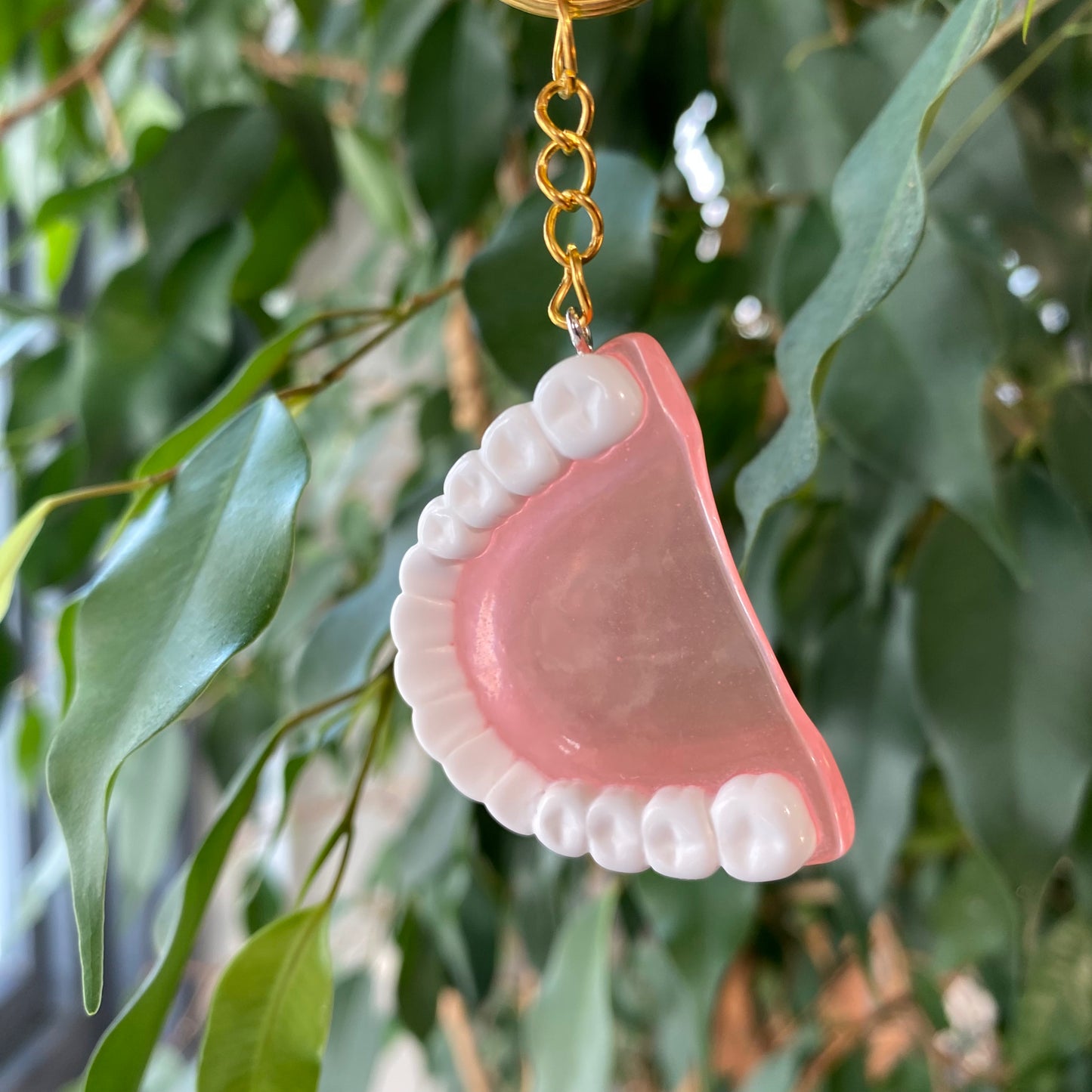 Denture Keyring by Thanks for Nothing