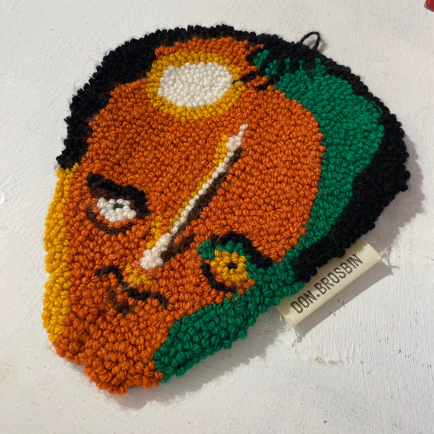 Needle punched Wall Hanging Frankenstein by Don Brosbin