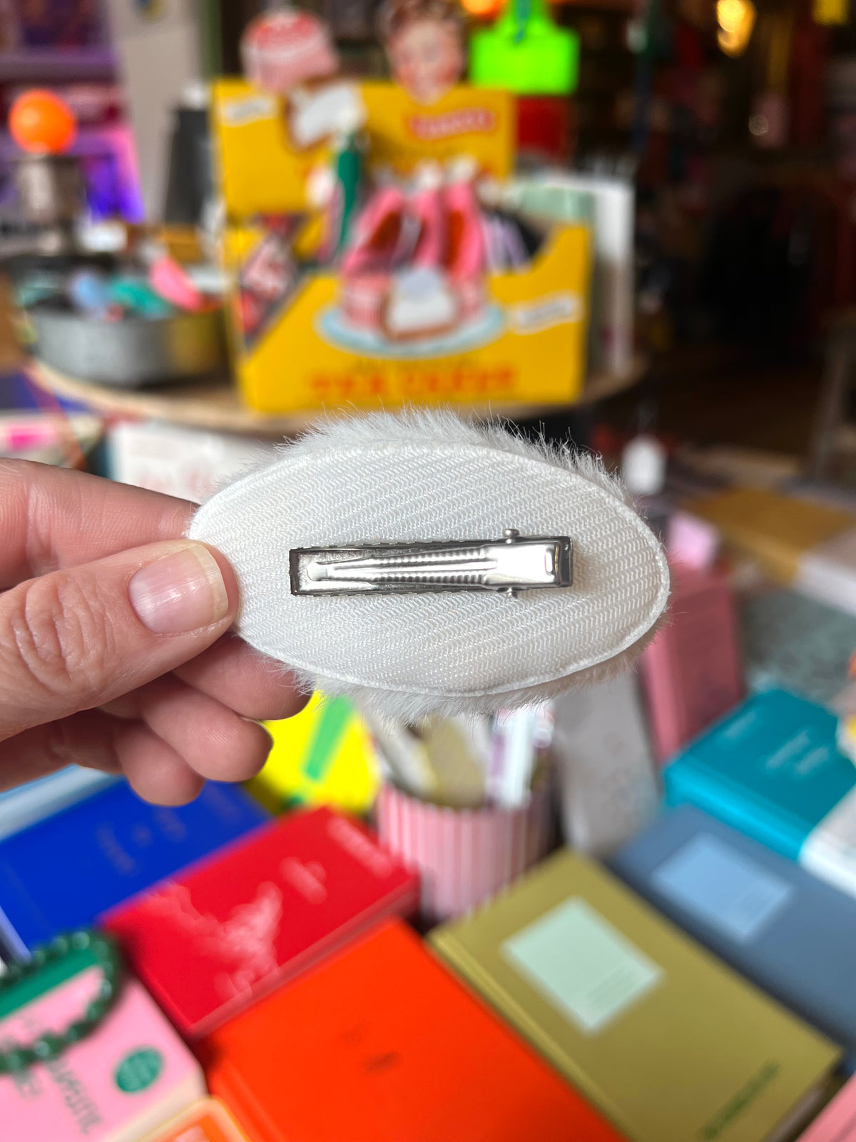Baby Seal / Furry Creature Hairclip
