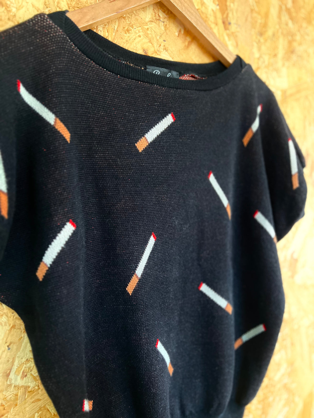 Cigarette Sweater Knitted Top By Bucko