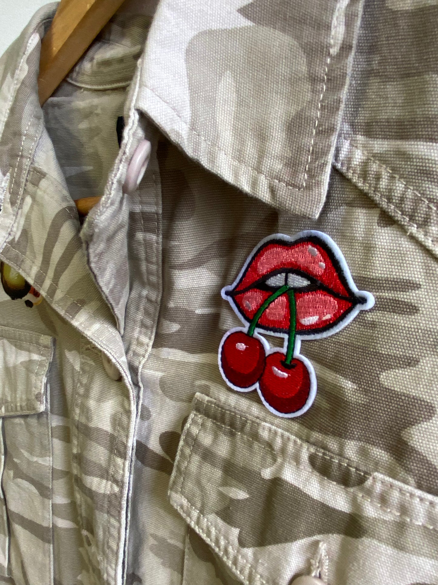 Upcycled Denim Camo Jacket by Snacks