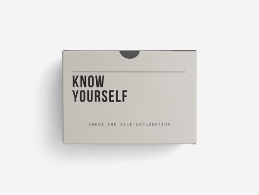 Know Yourself Cards by THE SCHOOL OF LIFE