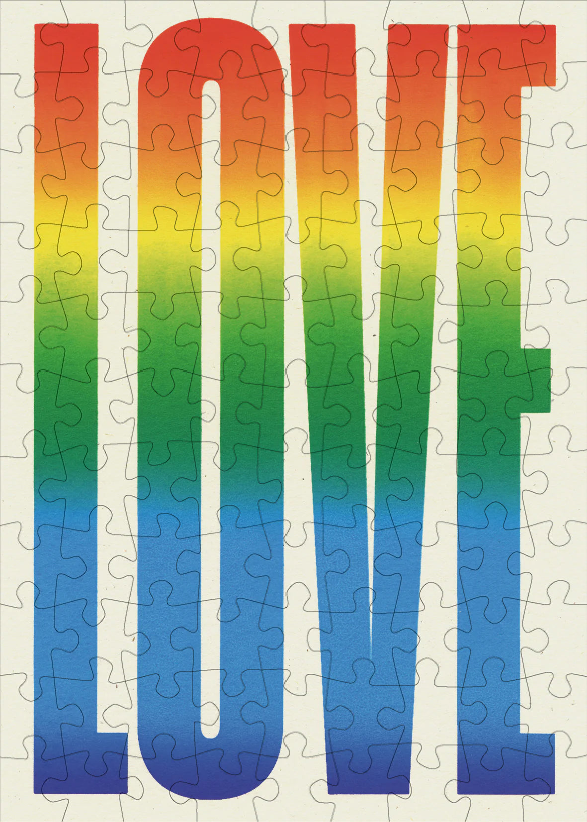 LOVE- 99 Piece Mini Jigsaw Puzzle by Happily
