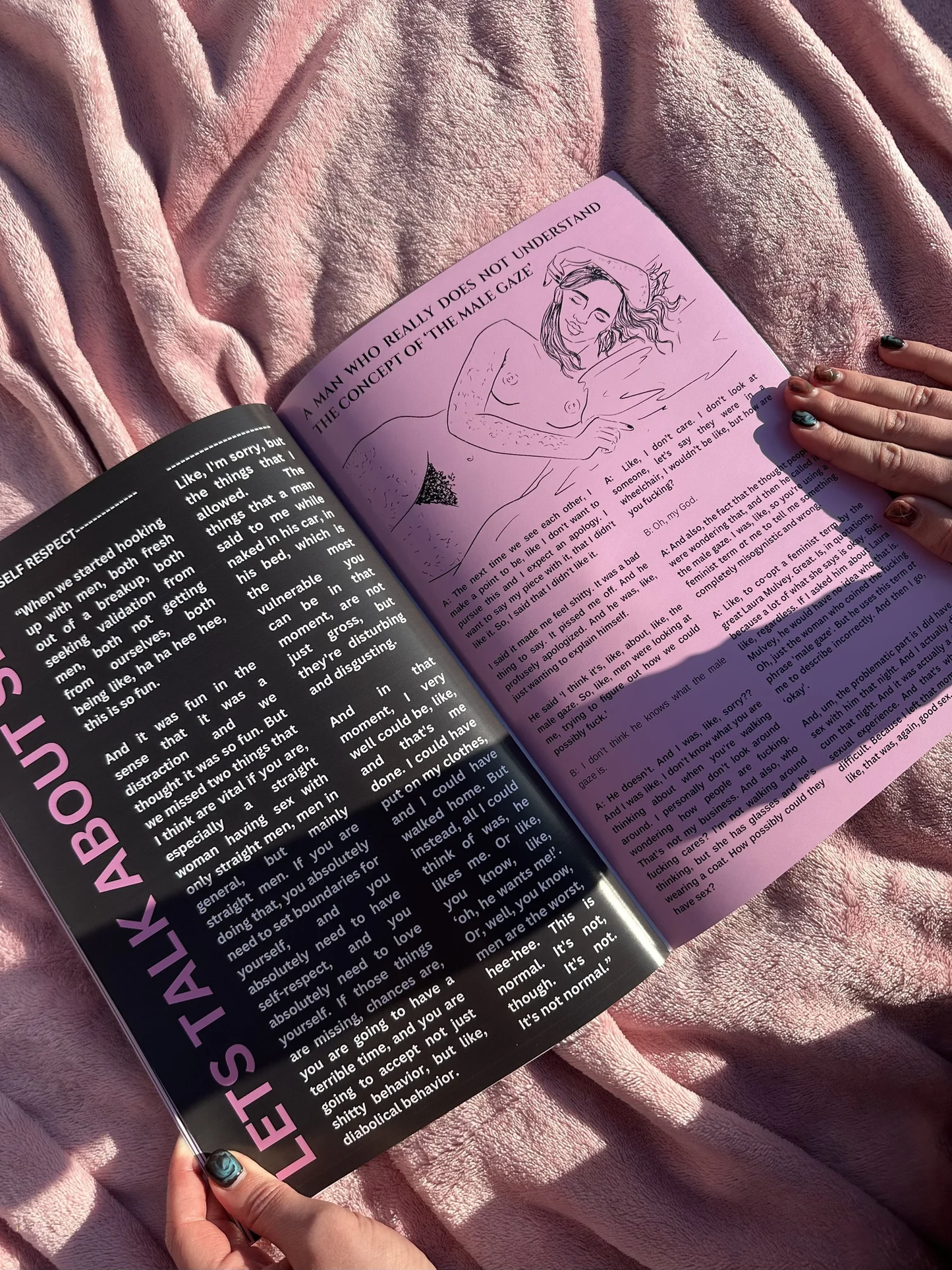 Gossip Magazine By Ajd Illustrates