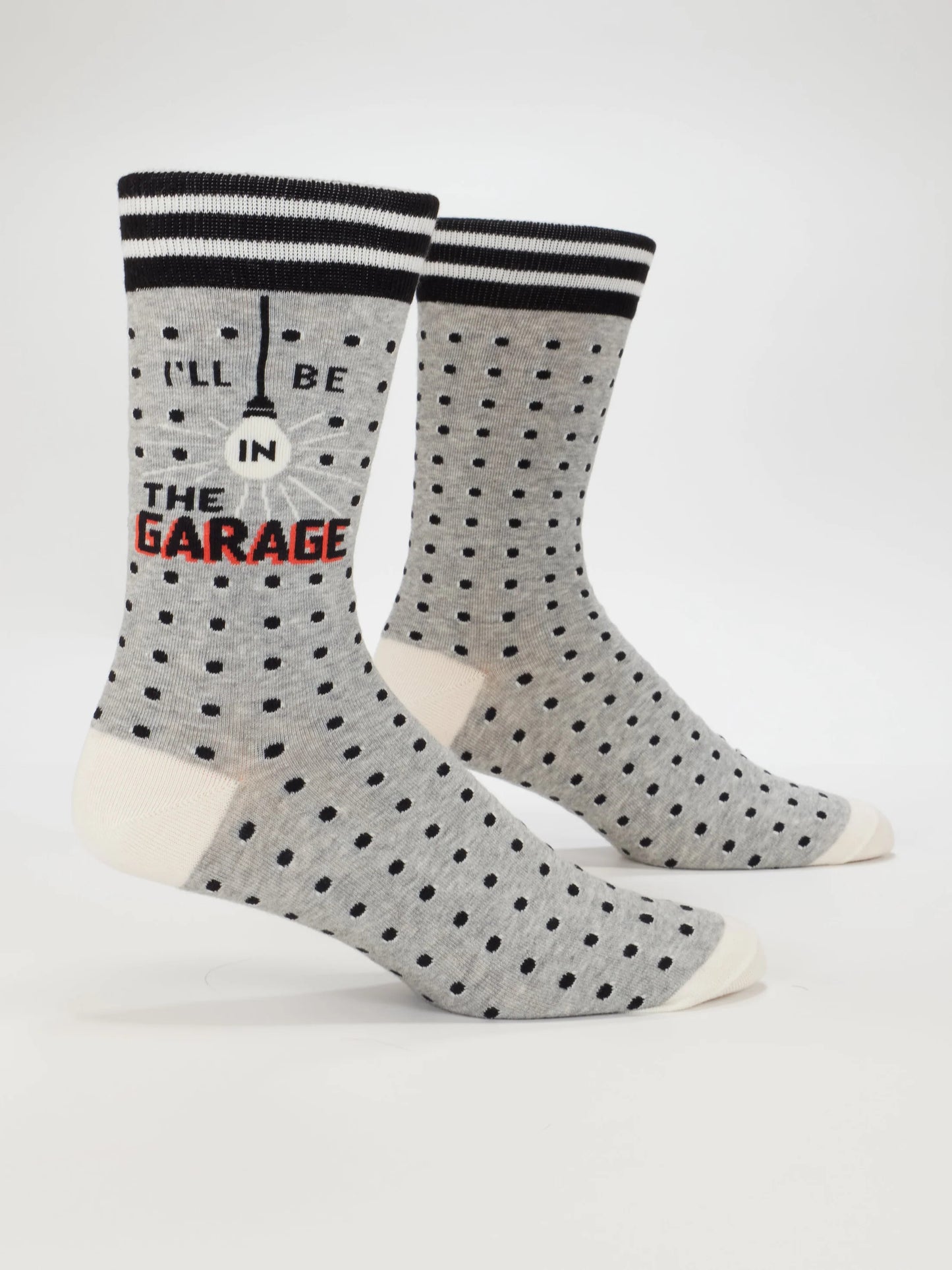 I'll Be In The Garage Men's Socks by Incognito