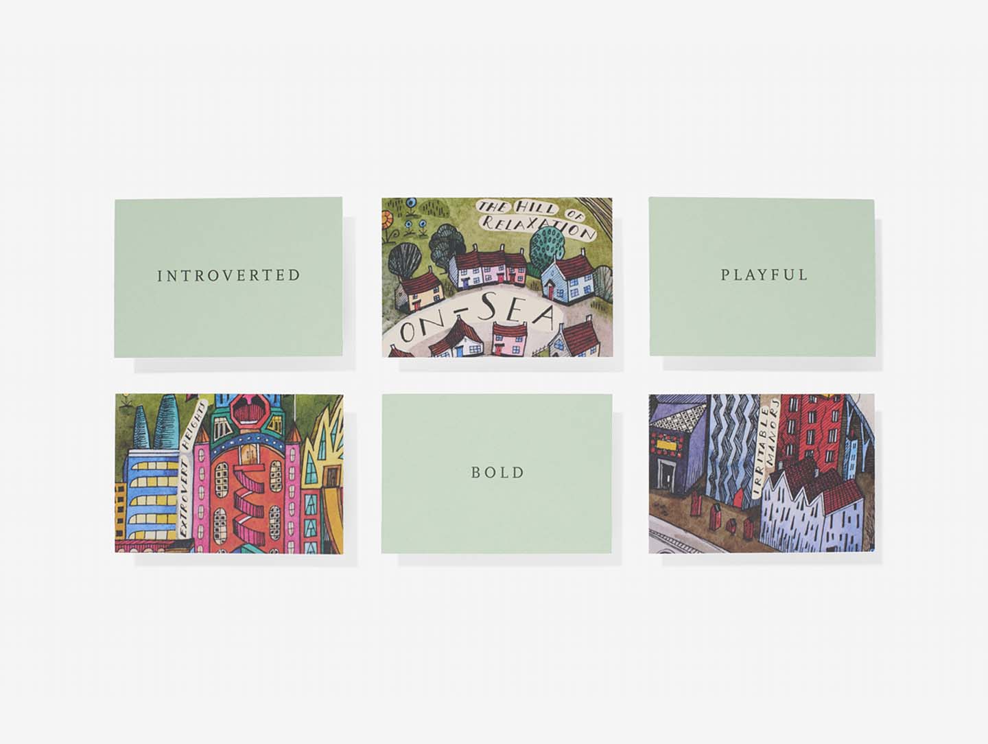 Mood Map cards by THE SCHOOL OF LIFE