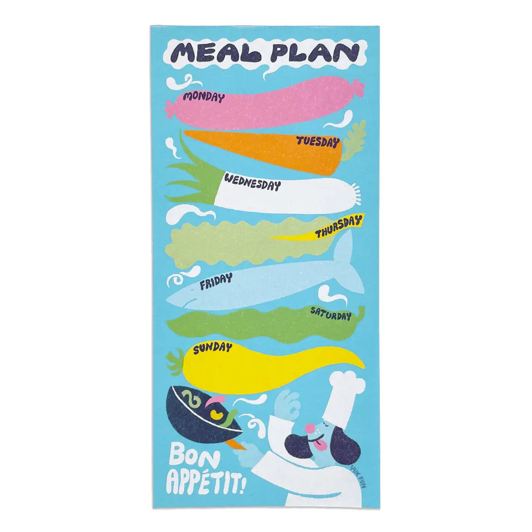 Meal Planner Notepad By YUK FUN