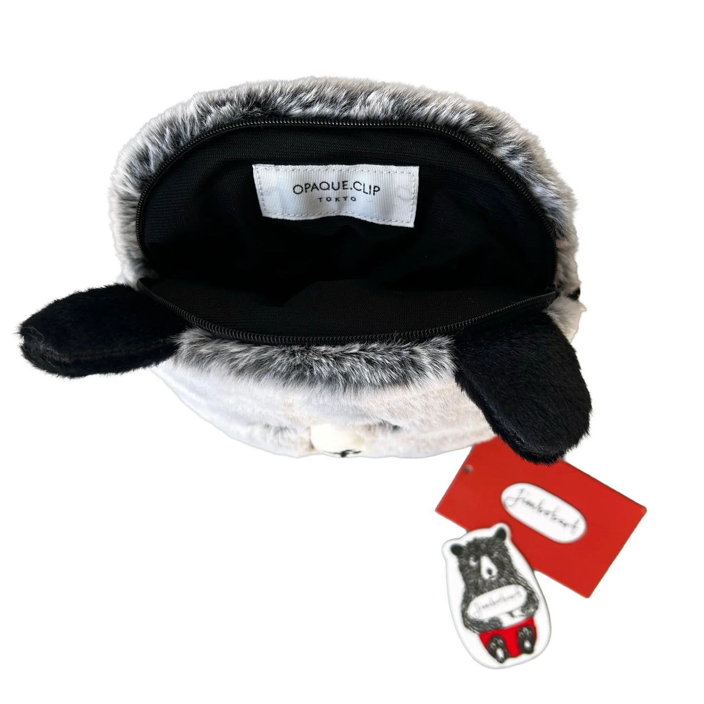 Small Super Fluffy Bear Bag by Jimbobart