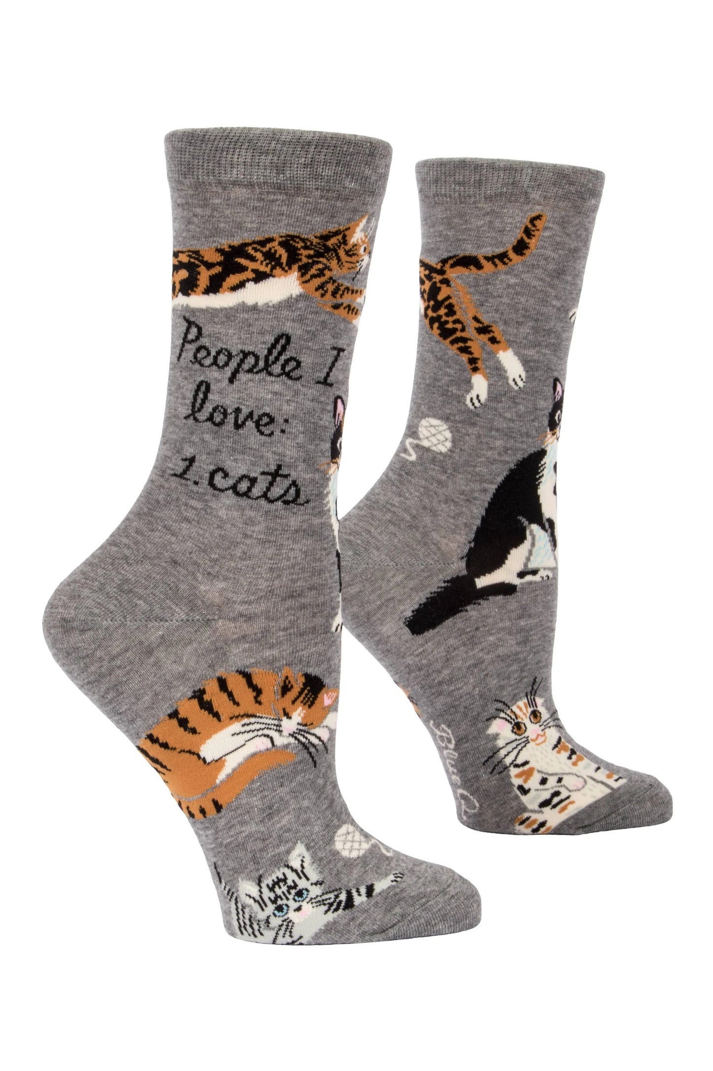 People I Love: Cats Women's Socks by Incognito