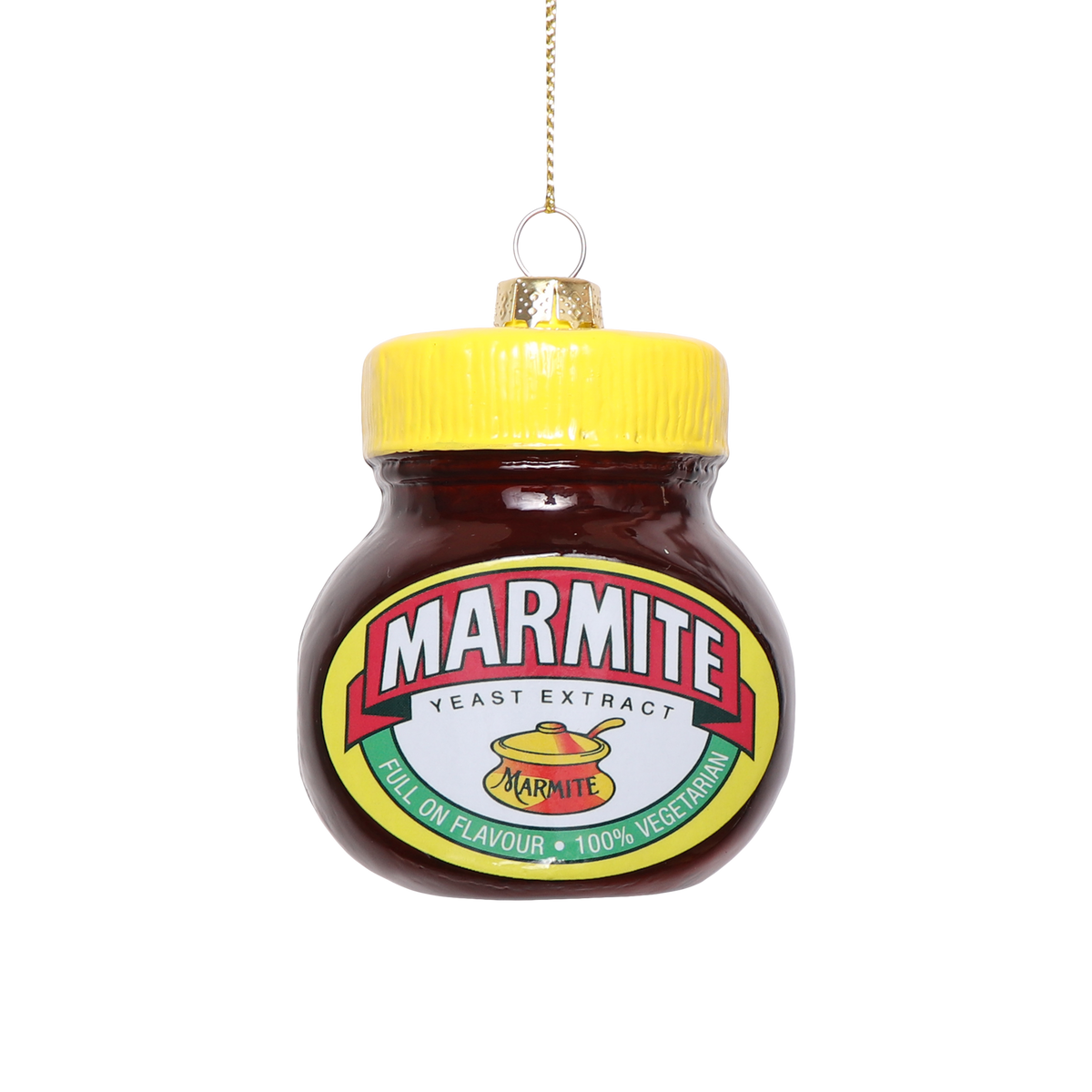 Marmite Jar Glass Decoration