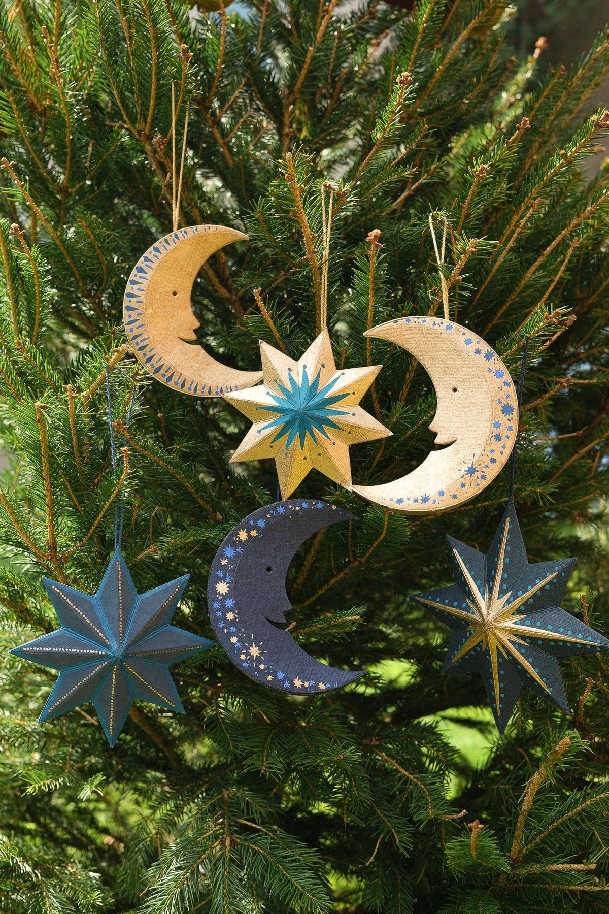 Midnight Man on the Moon Board Decoration By East End Press